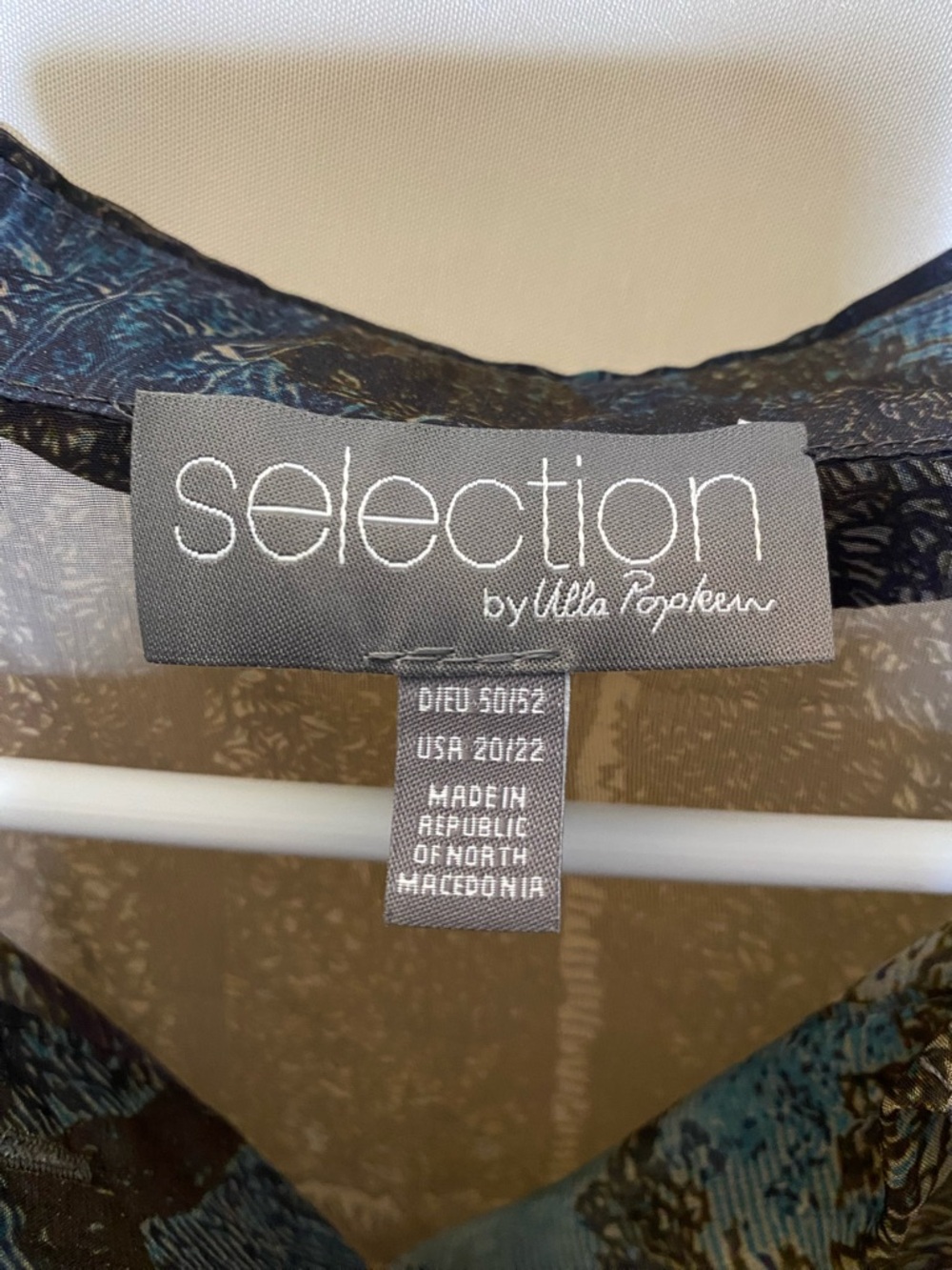 New Selection by Ulla Popken Sheer Tunic Blouse/ Shirt Dress w/ a Forest Design - Picture 2 of 10